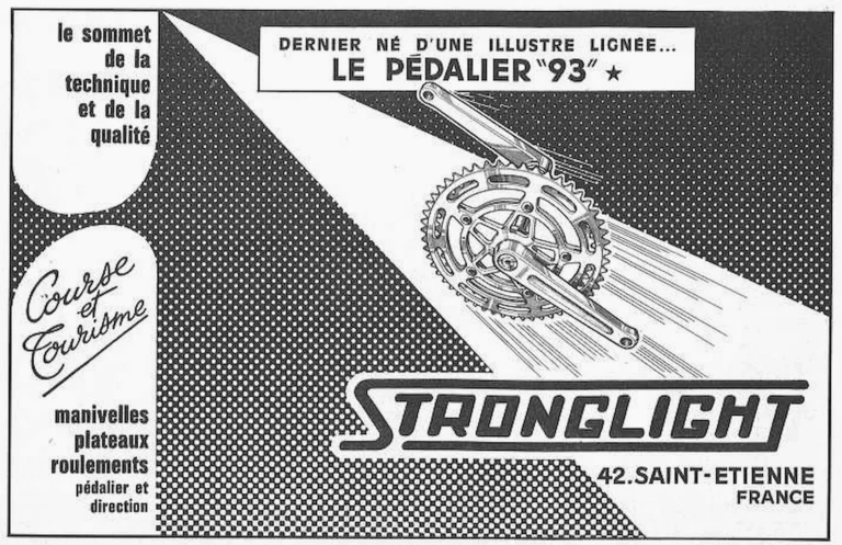 Stronglight 1971 Advertisement — The Pédalier 93 — page 1 of 1