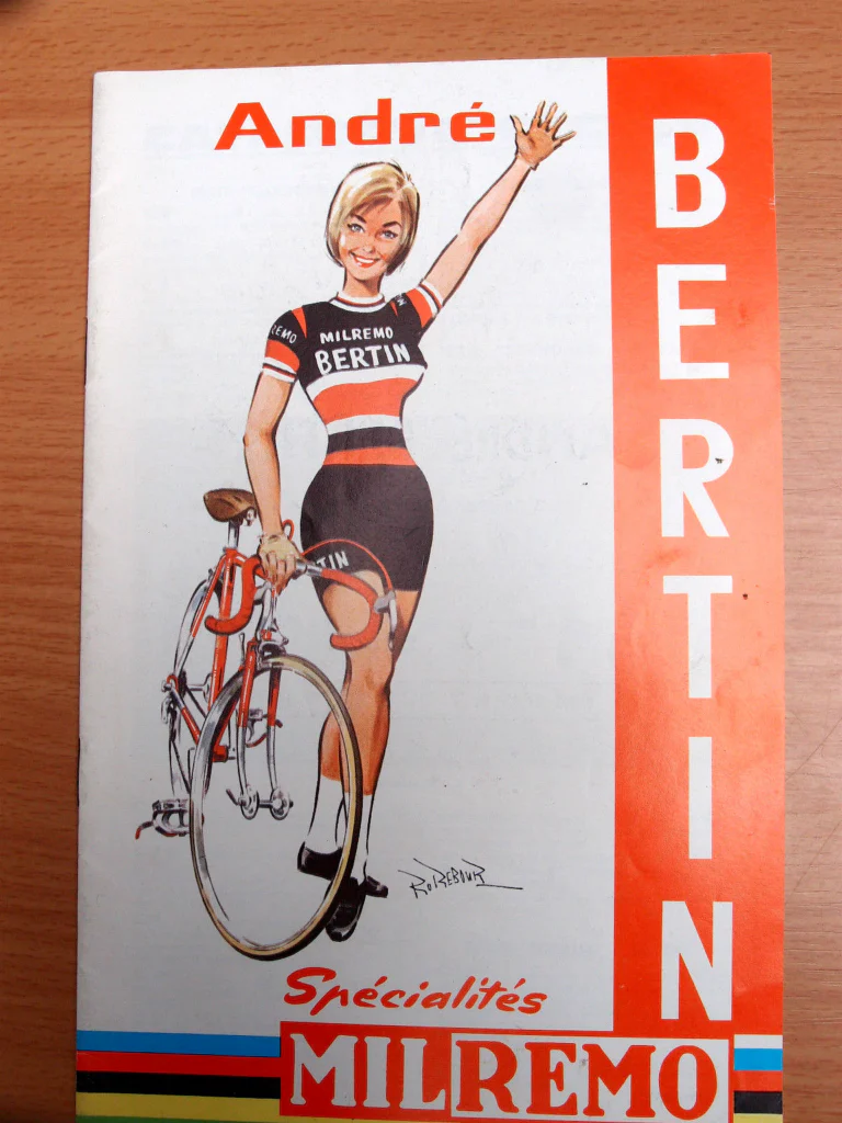 André Bertin March 1972 Catalog — Catalogue Cycles, the Bertin Range from Children's and Ladies' Bicycles to Touring, Racing and Folding Models — page 1 of 6