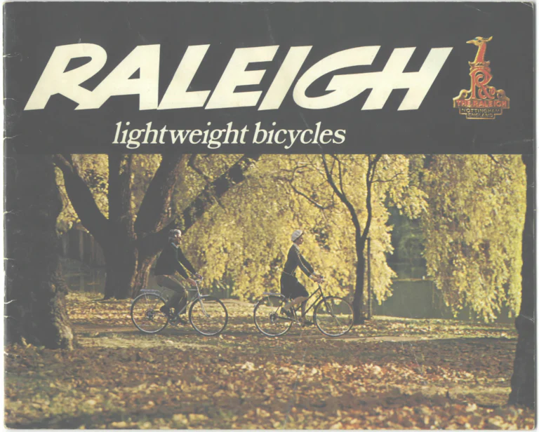 Raleigh 1974 Catalog — Lightweight Bicycles (United States) — page 1 of 25