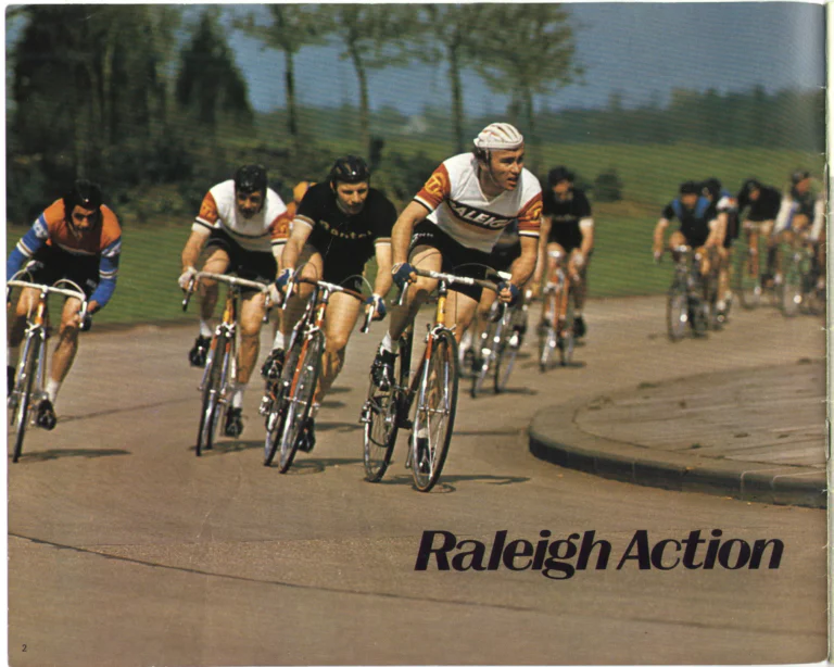 Raleigh 1974 Catalog — Lightweight Bicycles (United States) — page 2 of 25