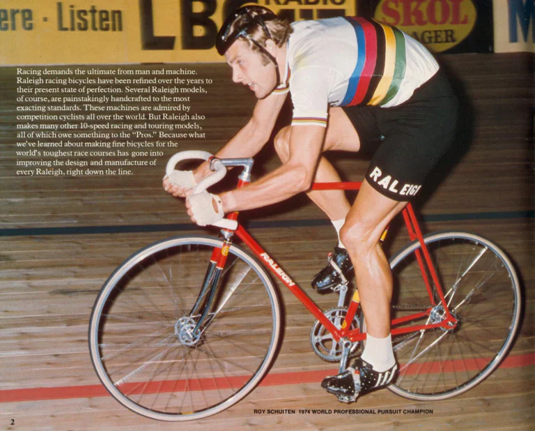 Raleigh 1975 Catalog — Lightweight Bicycles (United States) — page 2 of 24