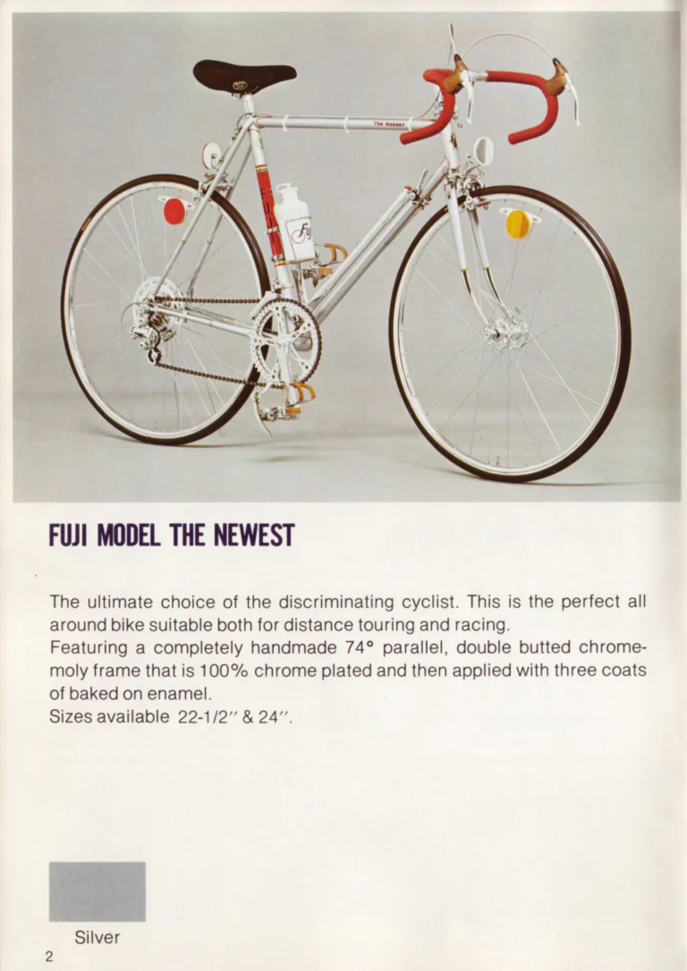 Fuji 1976 Catalog — No. 6 Edition, from the Professional to the Junior — page 4 of 22