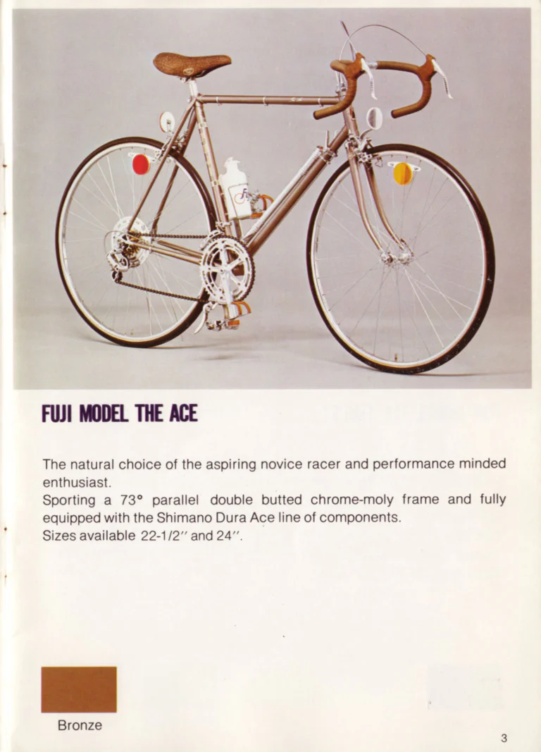 Fuji 1976 Catalog — No. 6 Edition, from the Professional to the Junior — page 5 of 22