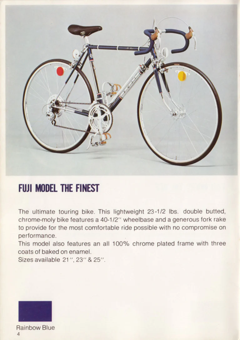 Fuji 1976 Catalog — No. 6 Edition, from the Professional to the Junior — page 6 of 22