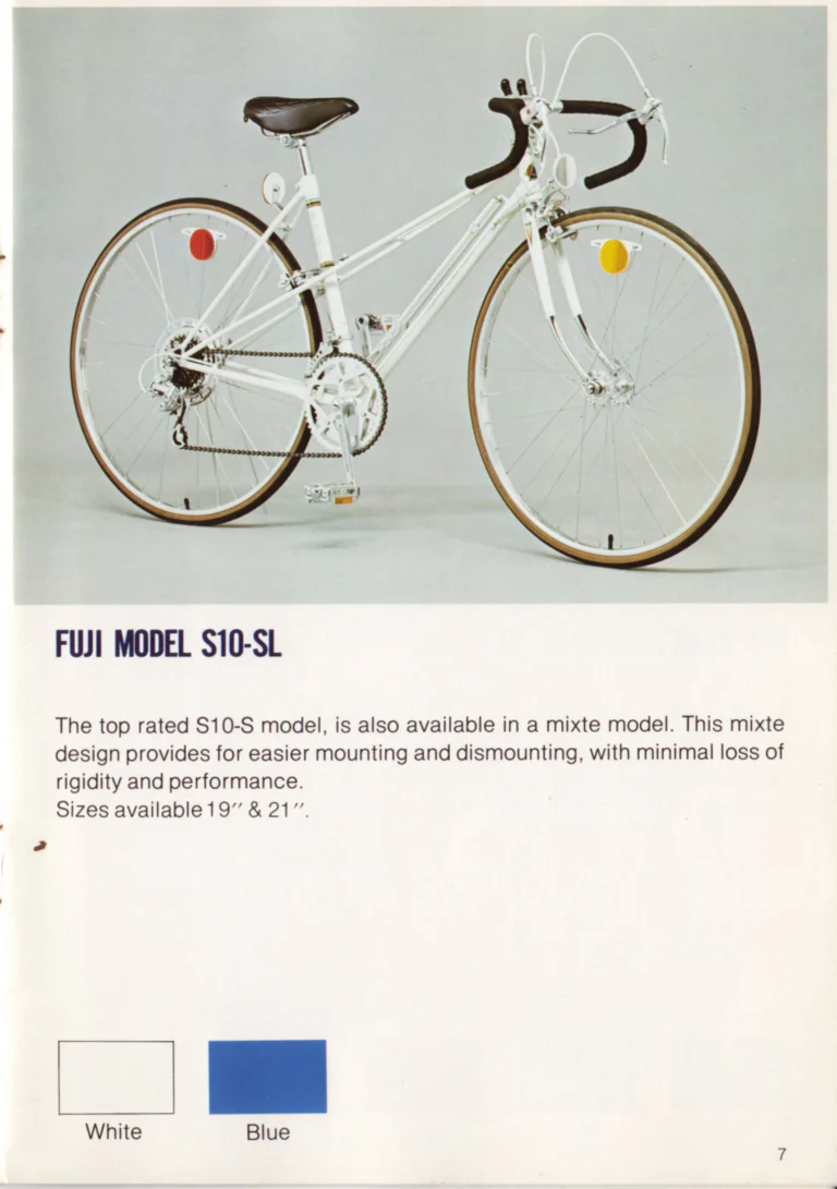 Fuji 1976 Catalog — No. 6 Edition, from the Professional to the Junior — page 9 of 22