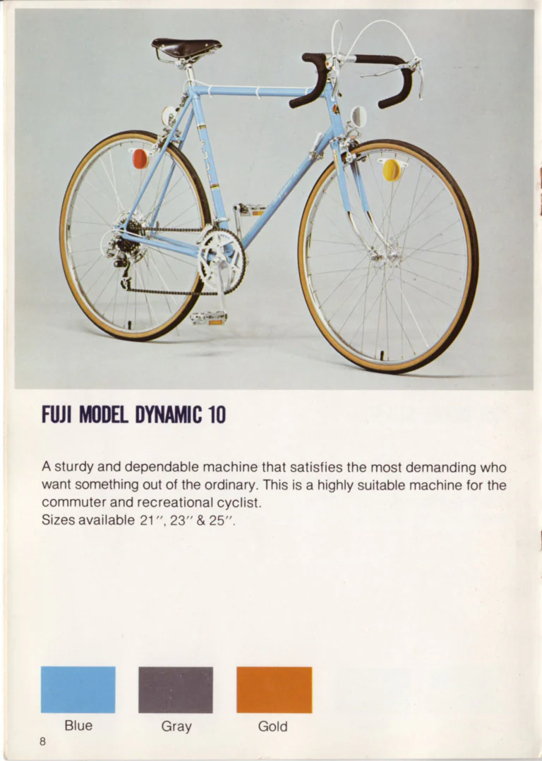 Fuji 1976 Catalog — No. 6 Edition, from the Professional to the Junior — page 10 of 22