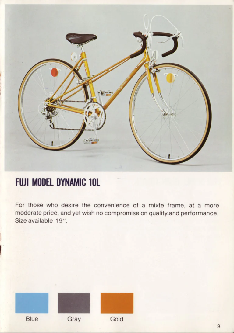 Fuji 1976 Catalog — No. 6 Edition, from the Professional to the Junior — page 11 of 22