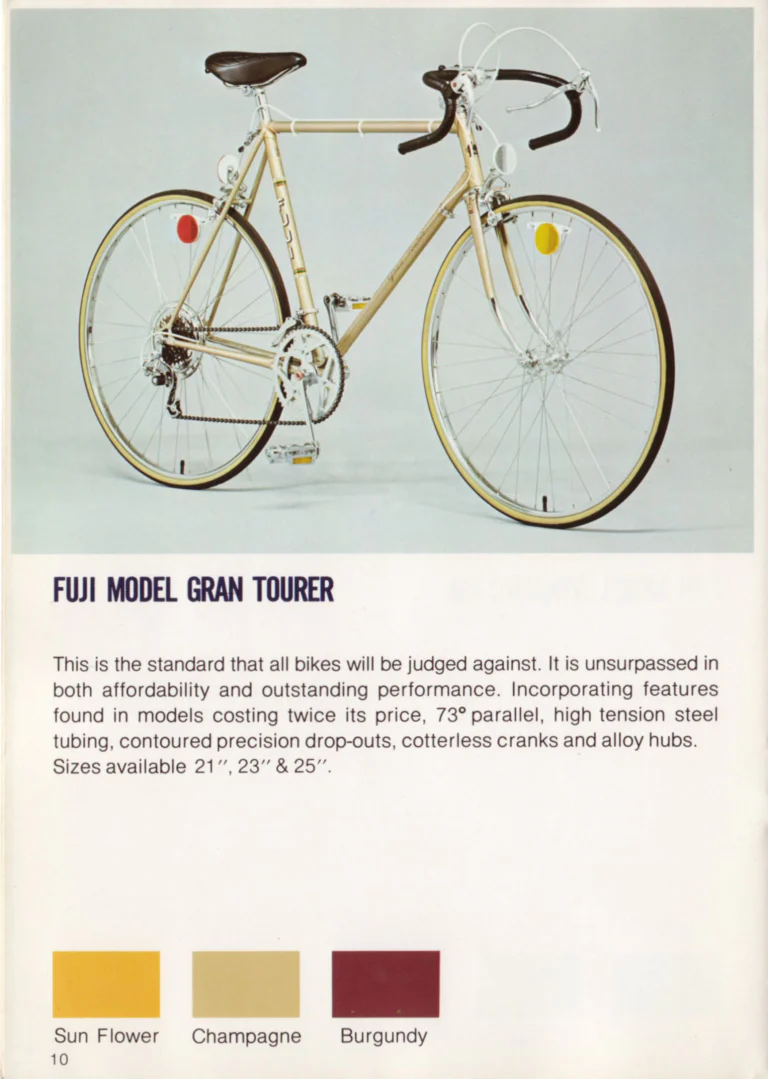 Fuji 1976 Catalog — No. 6 Edition, from the Professional to the Junior — page 12 of 22