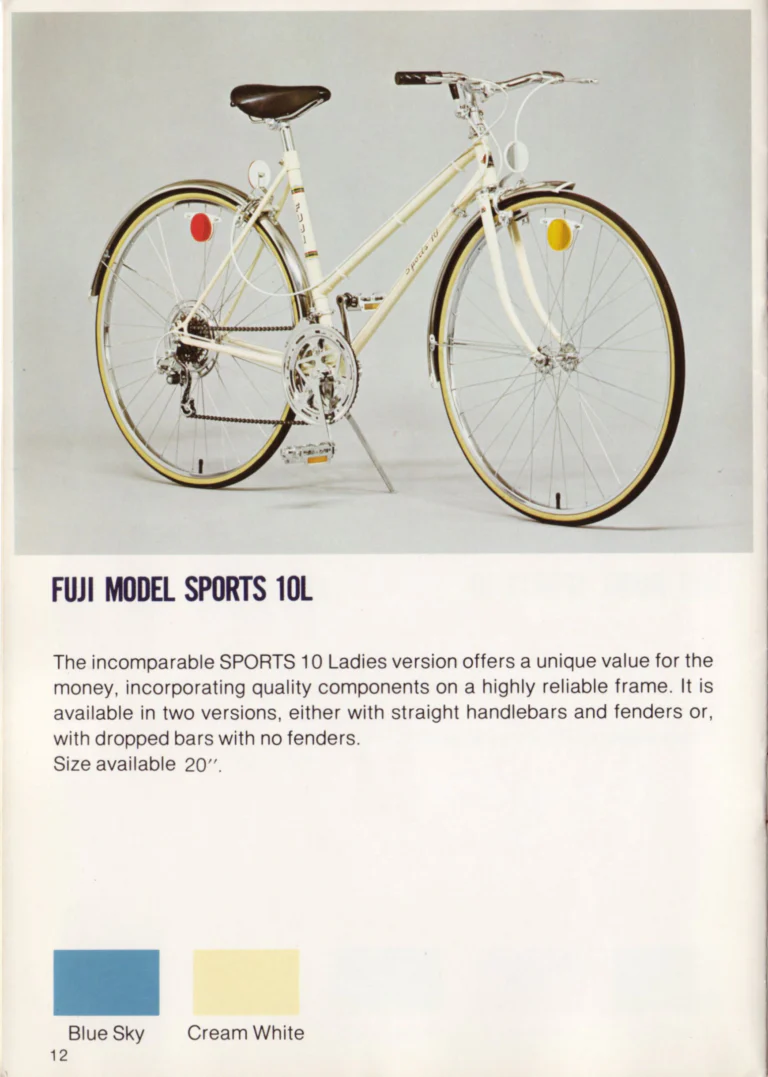 Fuji 1976 Catalog — No. 6 Edition, from the Professional to the Junior — page 14 of 22