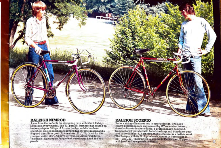 Raleigh 1976 Catalog — Your Guide to Better Bike Buying (Selected Pages) — page 6 of 12