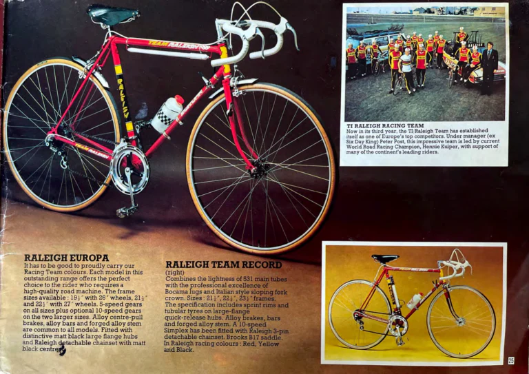 Raleigh 1976 Catalog — Your Guide to Better Bike Buying (Selected Pages) — page 7 of 12