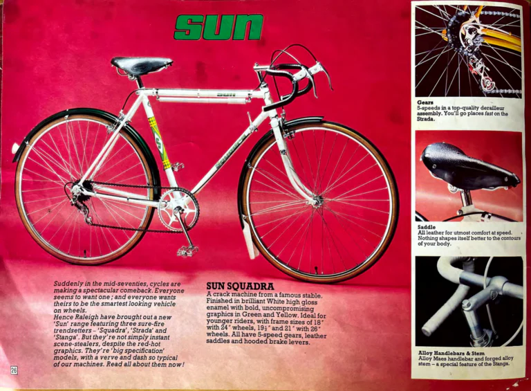 Raleigh 1976 Catalog — Your Guide to Better Bike Buying (Selected Pages) — page 8 of 12