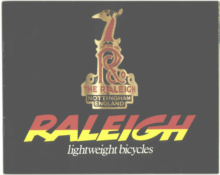 Raleigh 1976 Catalog — Lightweight Bicycles (United States) — page 1 of 22