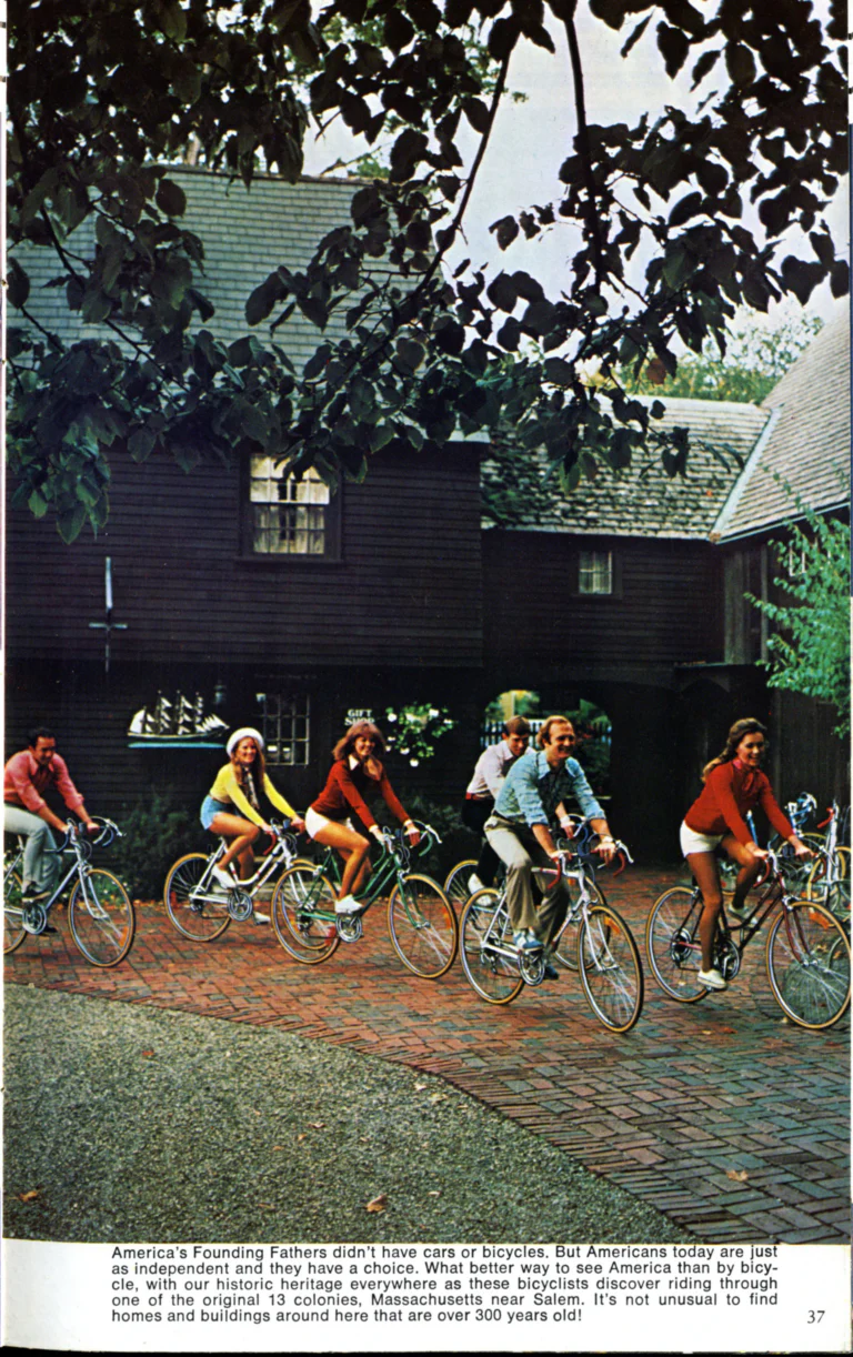 Schwinn 1976 Catalog — Cycling America: Paramount, Lightweight, Sting-Ray and Junior Bicycles, Parts and Accessories, with the Price List — page 37 of 64