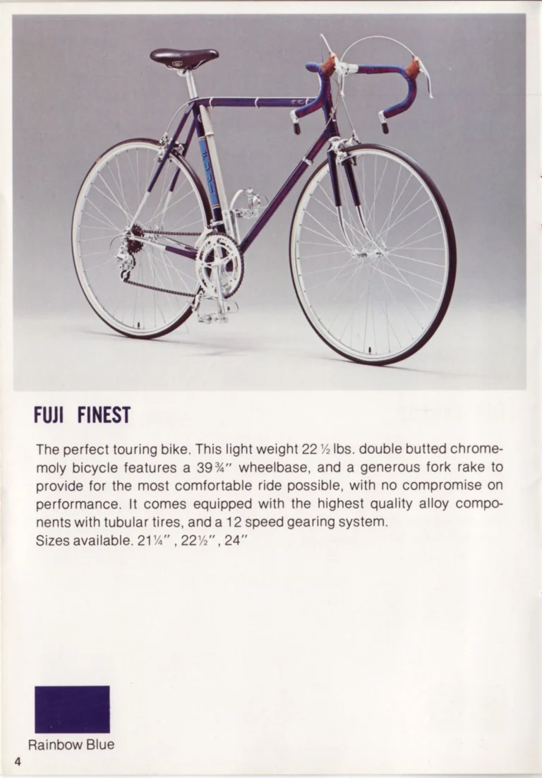 Fuji 1977 Catalog — No. 7 Edition, with the Factory and the New Twelve-Speed Models — page 6 of 18