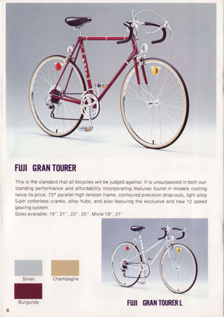 Fuji 1977 Catalog — No. 7 Edition, with the Factory and the New Twelve-Speed Models — page 10 of 18