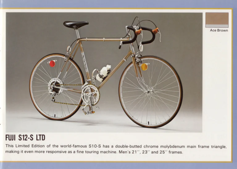Fuji 1979 Catalog — No. 9 Edition, with the S12-S, the Royale and the Feather BMX — page 7 of 18