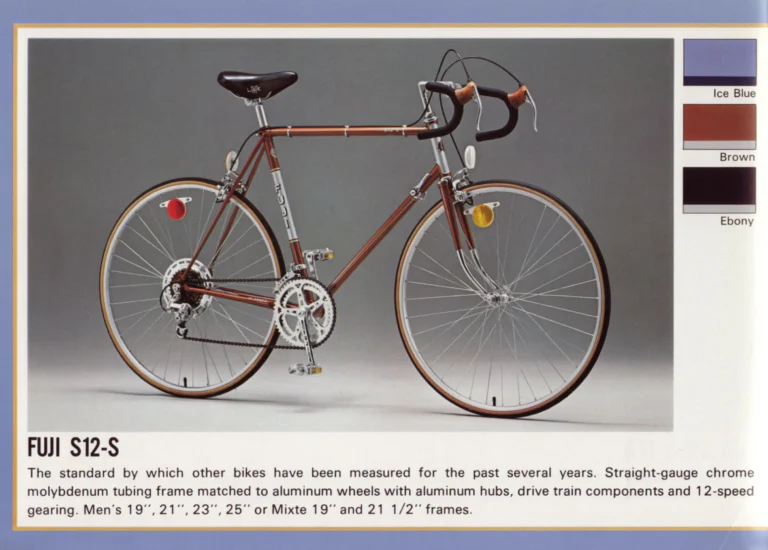 Fuji 1979 Catalog — No. 9 Edition, with the S12-S, the Royale and the Feather BMX — page 8 of 18