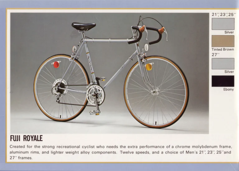 Fuji 1979 Catalog — No. 9 Edition, with the S12-S, the Royale and the Feather BMX — page 10 of 18