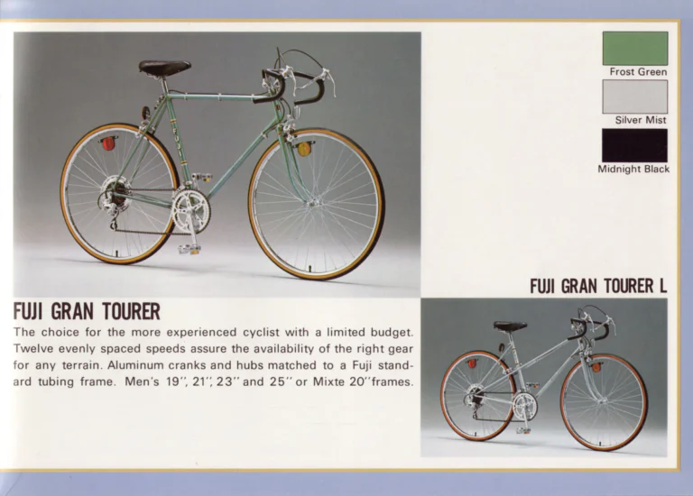 Fuji 1979 Catalog — No. 9 Edition, with the S12-S, the Royale and the Feather BMX — page 11 of 18