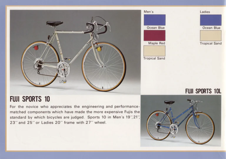 Fuji 1979 Catalog — No. 9 Edition, with the S12-S, the Royale and the Feather BMX — page 12 of 18