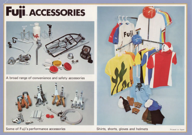 Fuji 1979 Catalog — No. 9 Edition, with the S12-S, the Royale and the Feather BMX — page 18 of 18