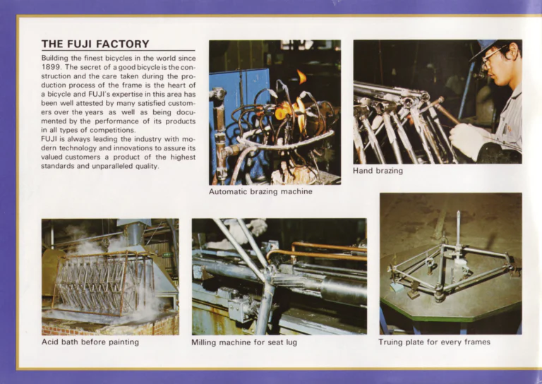 Fuji 1980 Catalog — No. 10 Edition, with the Fuji Factory, the Monterey and the Feather BMX — page 2 of 20