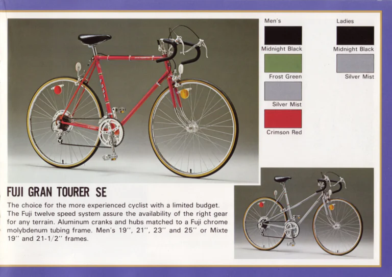 Fuji 1980 Catalog — No. 10 Edition, with the Fuji Factory, the Monterey and the Feather BMX — page 11 of 20