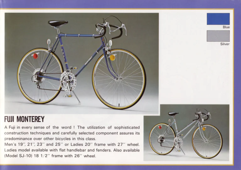 Fuji 1980 Catalog — No. 10 Edition, with the Fuji Factory, the Monterey and the Feather BMX — page 13 of 20