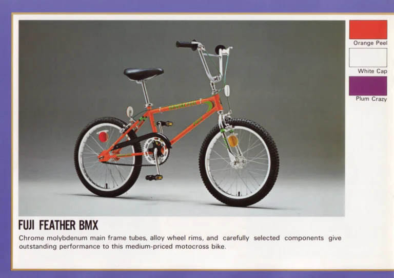 Fuji 1980 Catalog — No. 10 Edition, with the Fuji Factory, the Monterey and the Feather BMX — page 14 of 20