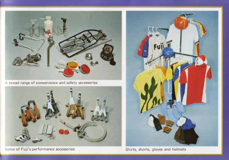 Fuji 1980 Catalog — No. 10 Edition, with the Fuji Factory, the Monterey and the Feather BMX — page 19 of 20