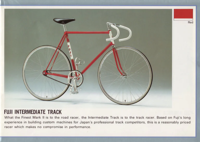 Fuji 1981 Catalog — Edition No. 11, The Fuji Class, from the Professional Super Record to the Feather BMX — page 9 of 28