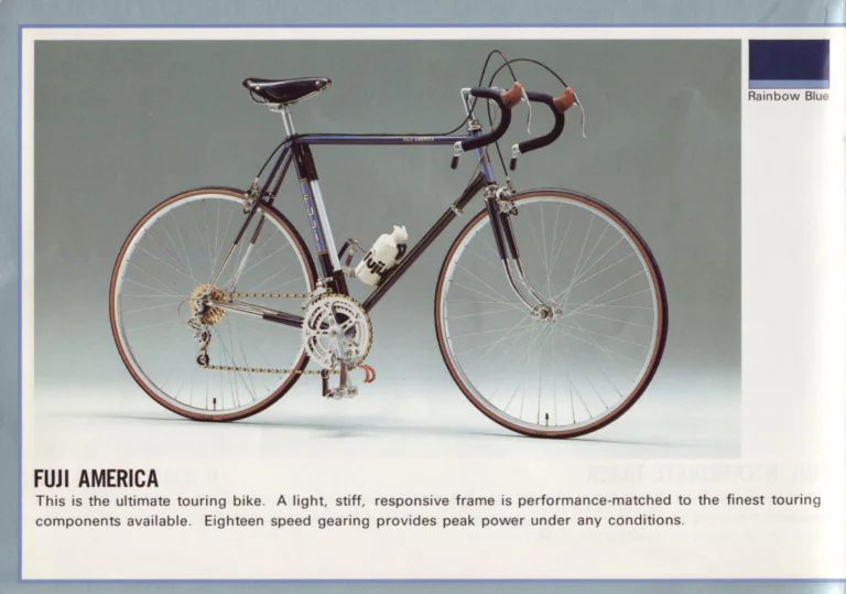 Fuji 1981 Catalog — Edition No. 11, The Fuji Class, from the Professional Super Record to the Feather BMX — page 10 of 28