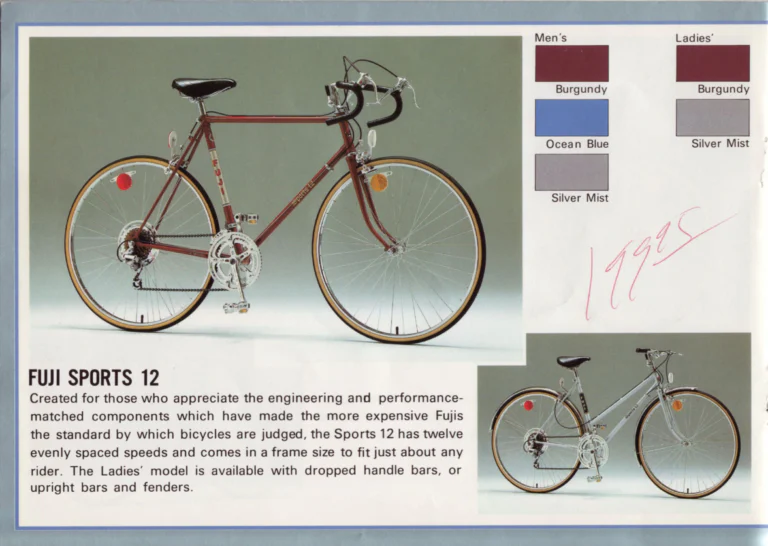 Fuji 1981 Catalog — Edition No. 11, The Fuji Class, from the Professional Super Record to the Feather BMX — page 16 of 28