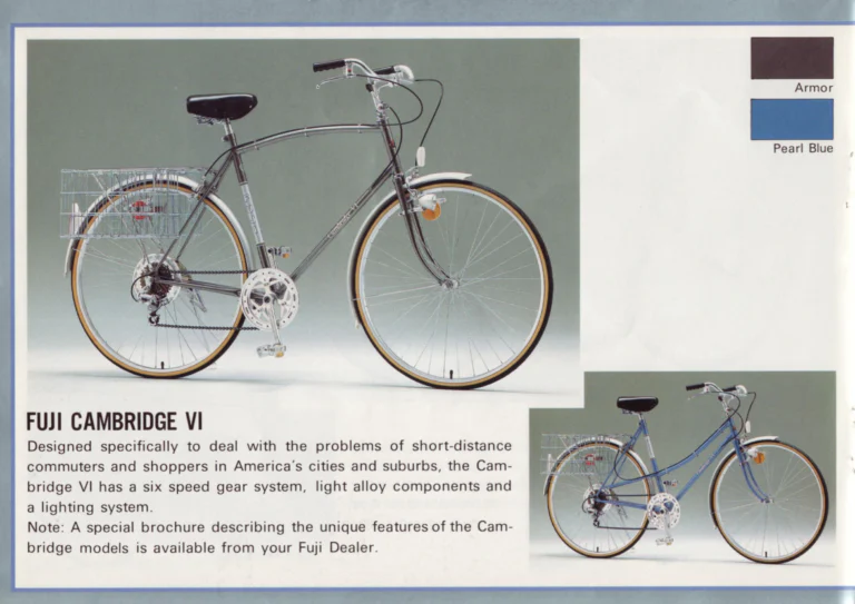 Fuji 1981 Catalog — Edition No. 11, The Fuji Class, from the Professional Super Record to the Feather BMX — page 18 of 28