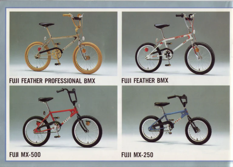 Fuji 1981 Catalog — Edition No. 11, The Fuji Class, from the Professional Super Record to the Feather BMX — page 22 of 28