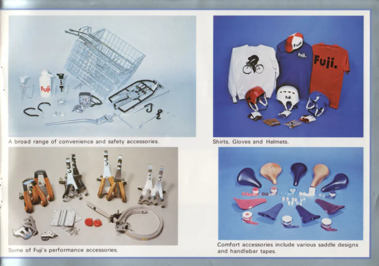 Fuji 1981 Catalog — Edition No. 11, The Fuji Class, from the Professional Super Record to the Feather BMX — page 27 of 28