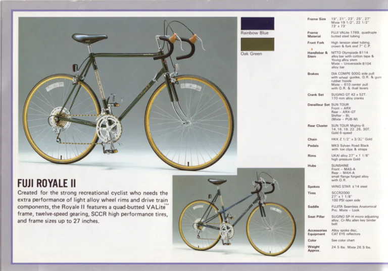 Fuji 1983 Catalog — Edition No. 13, from the Fuji Track and Opus III to the Mount Fuji LTD — page 14 of 32