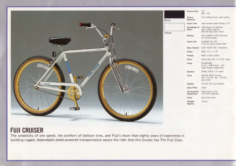 Fuji 1983 Catalog — Edition No. 13, from the Fuji Track and Opus III to the Mount Fuji LTD — page 26 of 32