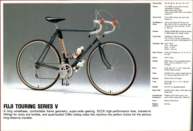 Fuji 1985 Catalog — Edition No. 15, with the League Fuji, the Mt. Fuji LTD and Mark Gorski — page 12 of 36