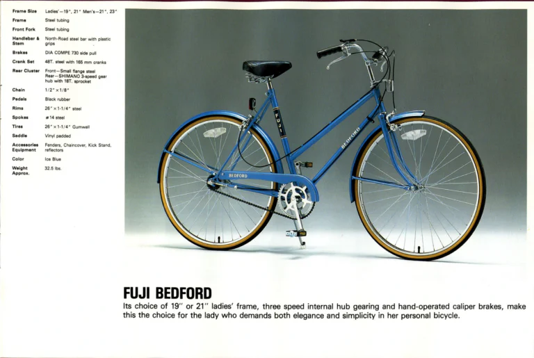 Fuji 1985 Catalog — Edition No. 15, with the League Fuji, the Mt. Fuji LTD and Mark Gorski — page 27 of 36