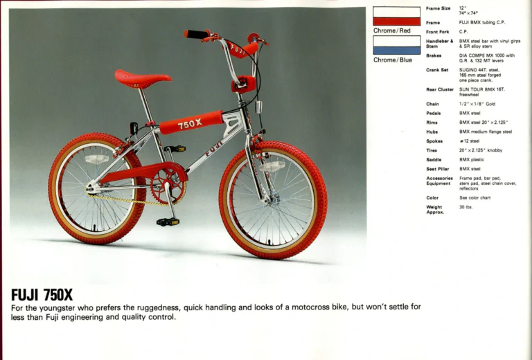 Fuji 1985 Catalog — Edition No. 15, with the League Fuji, the Mt. Fuji LTD and Mark Gorski — page 30 of 36