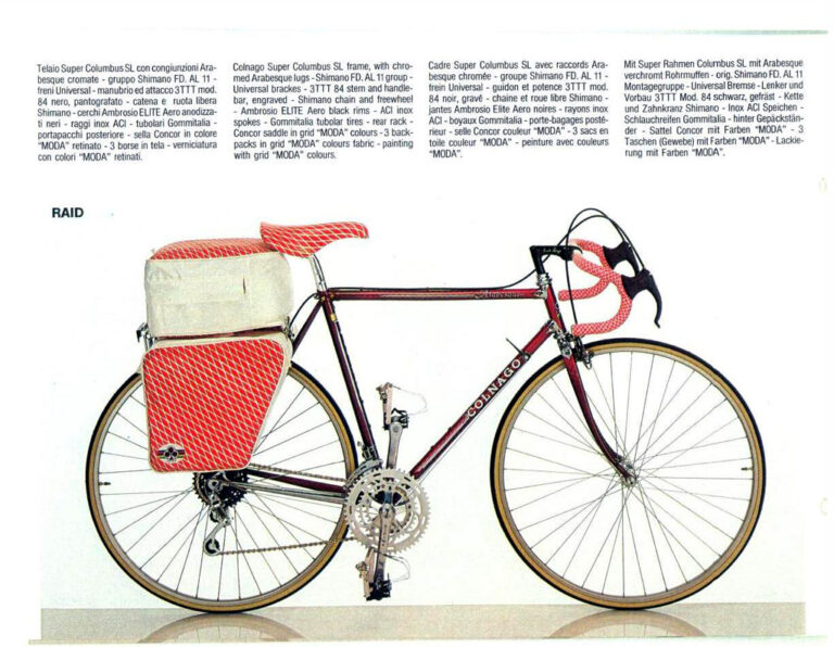 Colnago 1986 Catalog — Catalogo Generale: Super, International, Victory, Mexico, Regal, Master and Krono, with City Bicycles, Mountain Bikes and Framesets — page 10 of 20