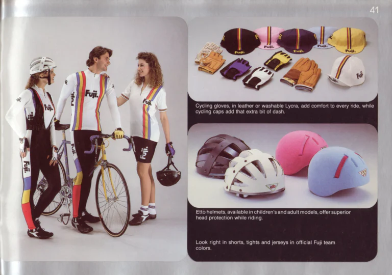 Fuji 1987 Catalog — Edition No. 17, There's a Fuji to Fit You, with Three Titanium Models — page 41 of 44