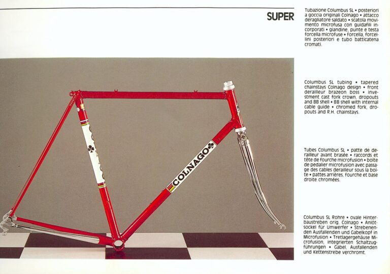 Colnago 1988 Catalog — The Colnago Concept with Ferrari Engineering, Carbon Volo, Master, Masterpiù, Krono and Master Mountainbike — page 13 of 30