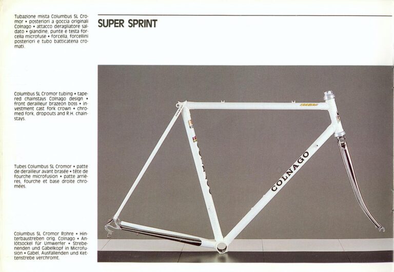 Colnago 1988 Catalog — The Colnago Concept with Ferrari Engineering, Carbon Volo, Master, Masterpiù, Krono and Master Mountainbike — page 14 of 30