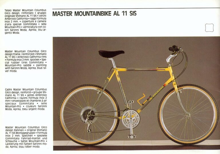 Colnago 1988 Catalog — The Colnago Concept with Ferrari Engineering, Carbon Volo, Master, Masterpiù, Krono and Master Mountainbike — page 27 of 30