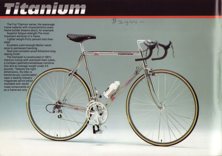 Fuji 1988 Catalog — Edition No. 18, Find Yourself on a Fuji, from the Titanium and Opus IV to the Cruizie — page 6 of 40