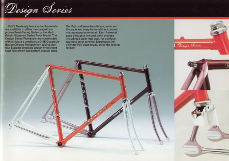 Fuji 1988 Catalog — Edition No. 18, Find Yourself on a Fuji, from the Titanium and Opus IV to the Cruizie — page 7 of 40
