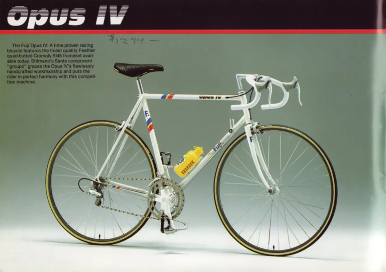 Fuji 1988 Catalog — Edition No. 18, Find Yourself on a Fuji, from the Titanium and Opus IV to the Cruizie — page 8 of 40